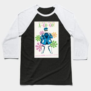 Invisible Woman A-Go-Go Baseball T-Shirt